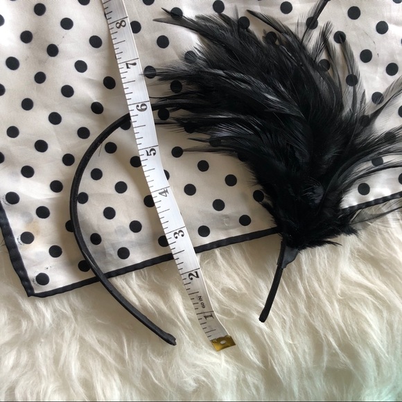 SOLD 20s Style Feather Headband - Picture 8 of 8